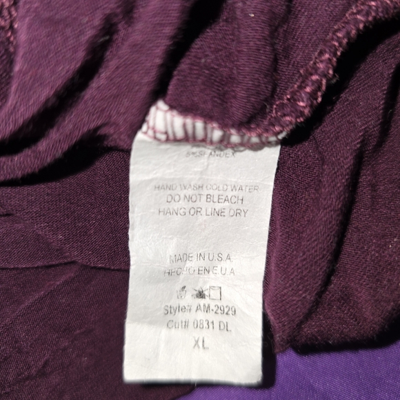 Magic Purple Top with Camo Trim - Picture 4 of 4